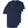 Selected T-Shirt "SLHROLAND SS O-NECK TEE 3-PACK NOOS", Herren, Gr. XXL, blau (navy blazer), Jersey, Obermaterial: 95% Baumwolle, 5% Elasthan, unifarben, Basic, regular fit normal, Rundhals, Shirts T-Shirt
