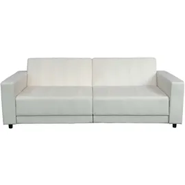 dorel home Schlafcouch Polyester 3-Sitzer Beige