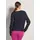 Madeleine Longpullover Blau / Silberfarben 40/42