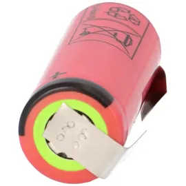 Panasonic Akkuman.de Sanyo UR18500Y 1300mAh Li-ion Akku mit U-Lötfahne Akku