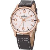 Thunderbirds Herrenuhr TB5000-12 Rose Lederband Taupe 40 mm