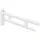 Hewi System 900 Stützklappgriff Duo Wandstützgriff 700 mm weiß
