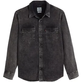 Levi's Relaxed Fit Jeanshemd Schwarz M