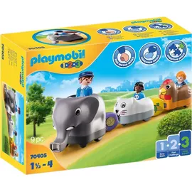 Playmobil 1.2.3 Mein Schiebetierzug 70405