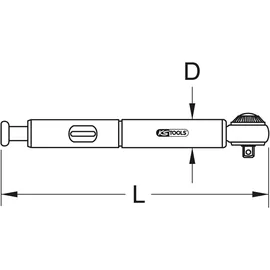 KS Tools Drehmomentschlüssel 1/4" Mini 3-15 Nm