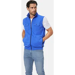 Sweatweste BABISTA "Sweatweste LIANZO", Herren, Gr. L, blau (royal blau), Obermaterial: 100% Baumwolle CO., Westen