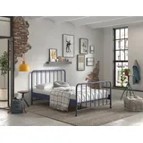 Vipack BRONXX Jugendbett 140 x 200 cm Blau