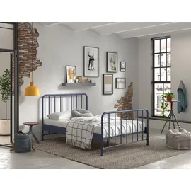 Vipack BRONXX Jugendbett 140 x 200 cm Blau