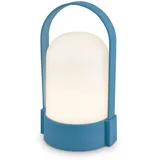 Briloner Brilo Akku-LED-Tischleuchte Blau