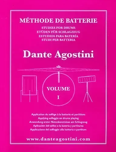 Dante Agostini - Méthode de Batterie - Volume I