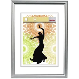 Hama Madrid Kunststoffrahmen Silber 21x29,7 cm 1er Set
