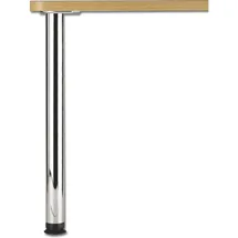 CAMAR Tischfuß Zoom Rund 60 X 700 mm Stahl verchromt