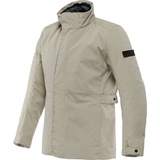 Dainese Toledo D-Dry, Textiljacke wasserdicht - Hellgrau - 48