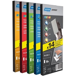 Norton Expert Schleifpapier 93x230mm K80 14er VE Ungelocht zum Einspannen
