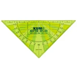 KUM Geometrie-Dreieck Softie Flex 16,0 cm Schwarz