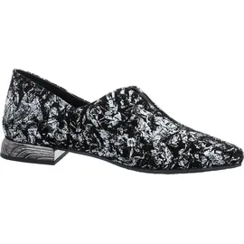 SIMEN Klassische Schnürschuhe Damen, schwarz 38 EU