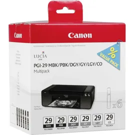 Canon PGI-29 Multipack schwarz/grau