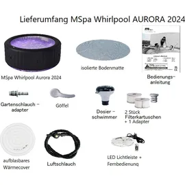 mspa (orpc) AURORA 204 x 70 cm Blau