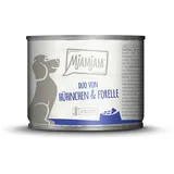 MjAMjAM - DUO für Hund 200g MjAMjAM Hund 6x200g DUO Hühnchen und Forelle mit Zucchin