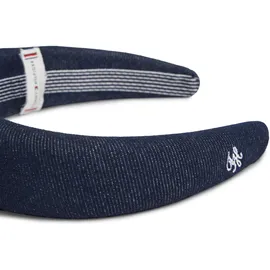 Tommy Hilfiger Th NAUTICAL Denim Damen, schwarz denim, Stoff, Haarfixierungen, gepolstert