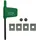 Festool Wendeplatten-Set HW-WP 7,6x12x1,5 (4x)