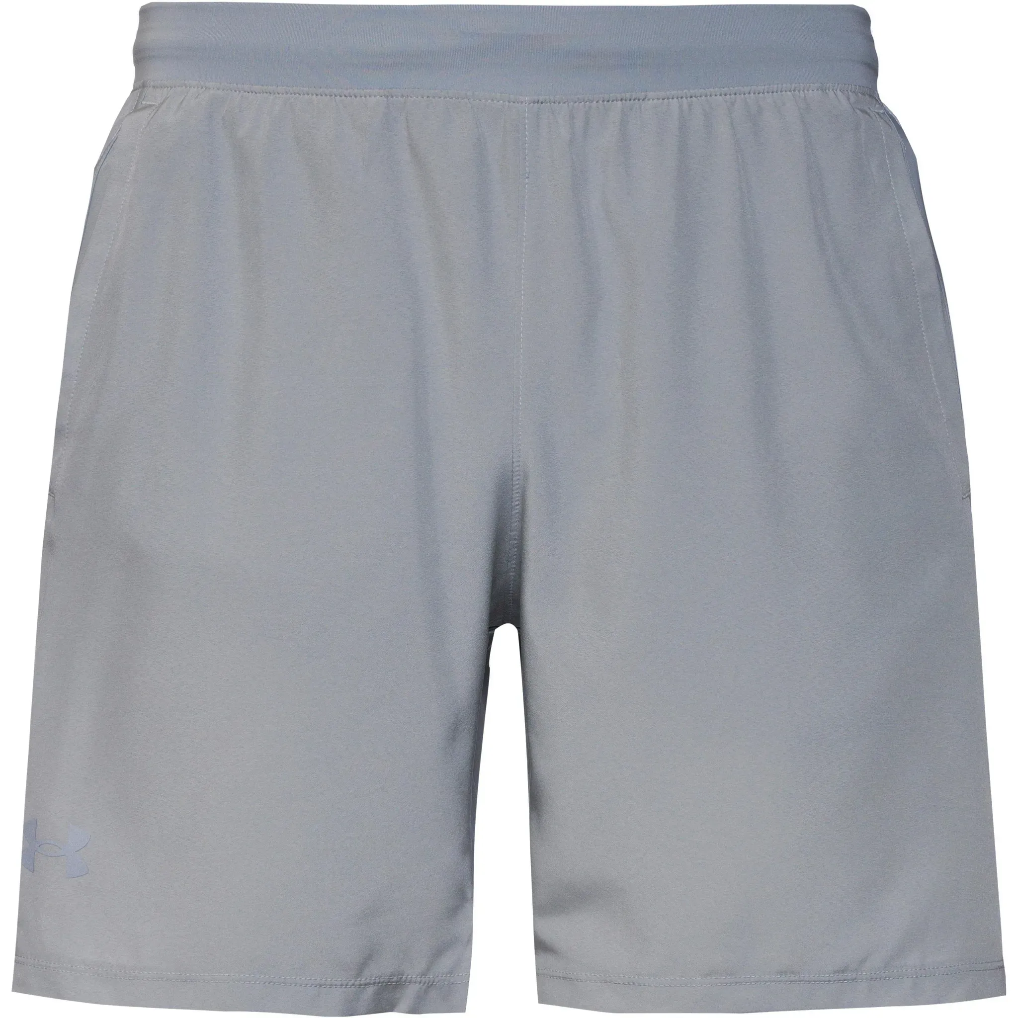 Under Armour Launch 7 Laufshorts Herren in mod gray-white-reflective, Größe L - grau