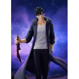 Good Smile Company Solo Leveling Pop Up Parade Figur 24 cm - Schwarz/Blau/Weiß
