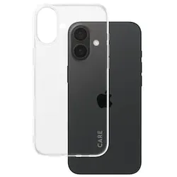 CARE by PanzerGlass® Fashionable Case Transparent X-Ray Soft Basic iPhone 16 Plus