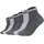 Mustang Casual Bio-Baumwolle Sneakersocken 6er Pack Dunkelgrau Mix 43-46
