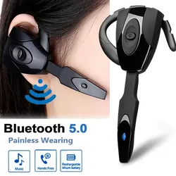 Bluetooth 4.1 EX-01 Ohrbügel Mini Wireless Gaming Headset mit Mikrofon für PS3 Smartphone Tablet PC