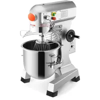 Elektrische Küchenmaschine 1100W 30L Knetmaschine Teigmaschine