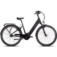 Saxonette E-Bike »Optimum Plus«, 7 Gang, Mittelmotor 250 W, 45259818-50 schwarz 28 Zoll (71,12 cm)