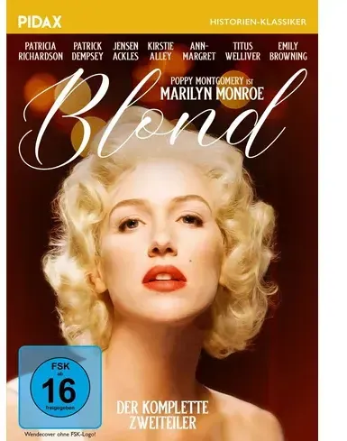 Blond / Starbesetzter Zweiteiler über die Hollywood-Legende Marilyn Monroe (Pidax Historien-Klassiker)