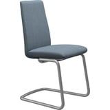 Stressless® Polsterstuhl Laurel, Low Back, Größe M, mit Beinen aus Stahl in Chrom matt grau