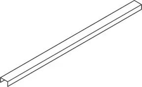 Säbu Verbindungsprofil 970 mm 3 mm Stahl, verzinkt