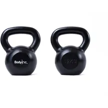 Bodyline Kugelhantel 12 kg Kettlebell Gusseisen