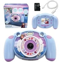 Lexibook Frozen - Kinder-Digitalkamera, Foto- und Videofunktion, Spiele, inklusive 32GB SD-Karte - DJ080FZ