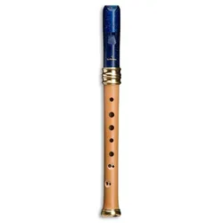 Mollenhauer 1119B Adris Traumflöte Sopran Barock Blau - Sopran-Blockflöte