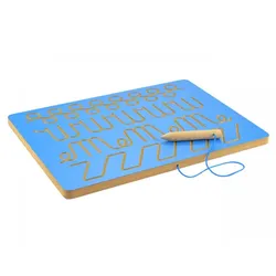 Grafomotorische-Tafel Handmotorik, blau