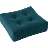Karup More Pouf, Futon Sitzpouf - Petrol Blue
