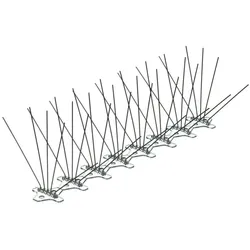 Nature Vogelspikes zur Vogelabwehr 3 Stück 32x11x18 cm 6060160