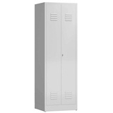 Classix Spind signalweiß X-510717, 1 Schließfach 59,0 x 50,0 x 180,0 cm