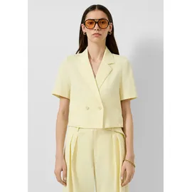 QS Cropped Blazer Gelb 34