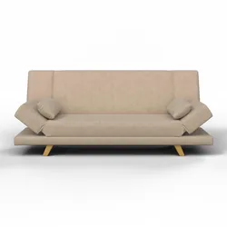 Schlafsofa Funky Webstoff Beige