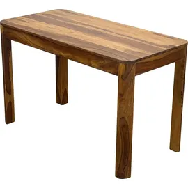FineBuy Esstisch 120 x 76 x 60 cm braun