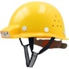 Mustbau MBU-ZC111-YEL Bauhelm,Schutzhelm,Arbeitshelm,Bauarbeiterhelm, USB-Ladegerät-Licht, 53-62cm Einstellbar