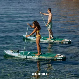 huiike Stand Up Paddling Board 305 x 84 x 15 cm grün