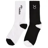 Mister Tee Zodiac Socken 2-Paar Schwarz 47-50