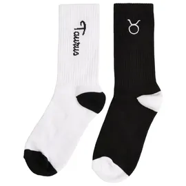 Mister Tee Zodiac Socken 2-Paar Schwarz 47-50