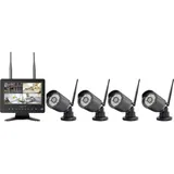 Sygonix SY-6330456 Funk-Überwachungskamera-Set Mehrfarbig